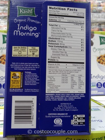 Kashi Organic Indigo Morning Cereal Costco 2