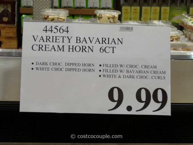 Kirkland Signature Bavarian Cream Horn Costco 1