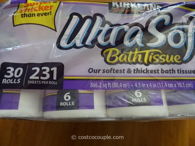 Kirkland Signature Ultra Soft Bath Tissue Costco 2