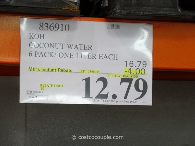 Koh Coconut Water Costco 3