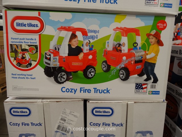 Little Tikes Cozy Fire Truck Costco 2