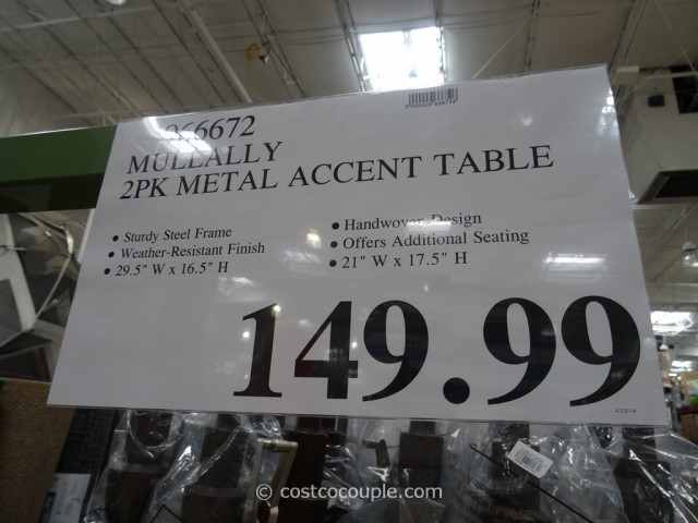 Mullally Metal Accent Tables Costco 1