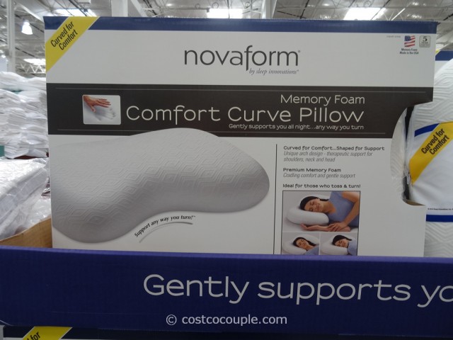 Novaform Memory Foam Comfort Curve Pillow Costco 3