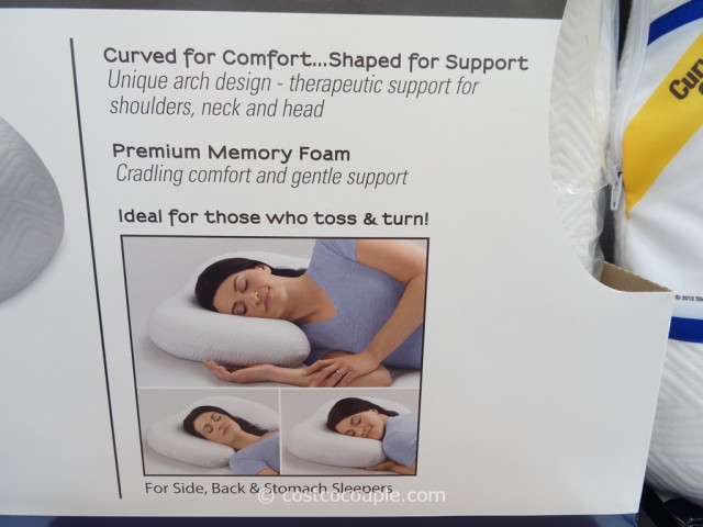 Novaform Memory Foam Comfort Curve Pillow Costco 4