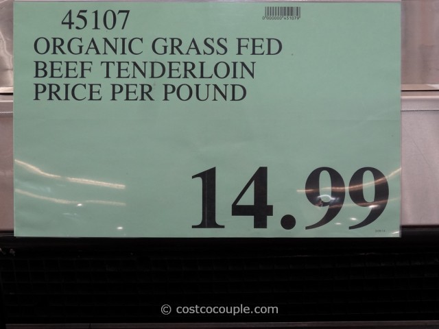 Organic Grass Fed Beef Tenderloin Costco 3