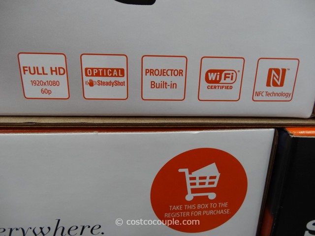 Sony Projector Comcorder Set HDR-PJ350 Costco 4