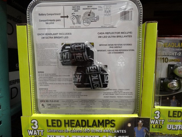 Superex LED Headlamps Costco 2