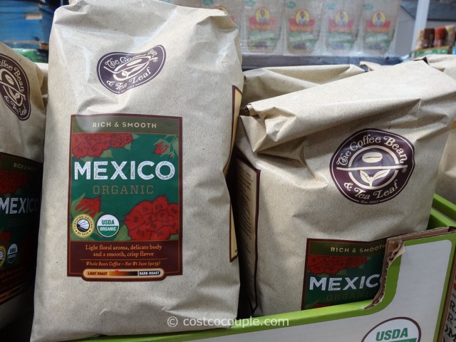 The Coffee Bean Organic Mexico Whole Bean Coffee Costco 1