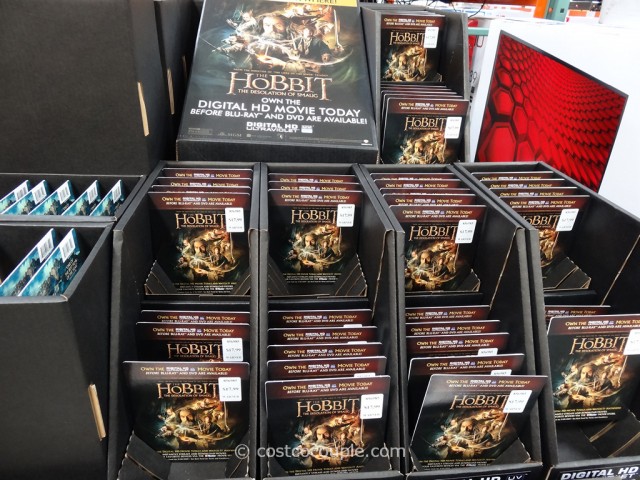 The Hobbit Blu-Ray DVD Costco 1