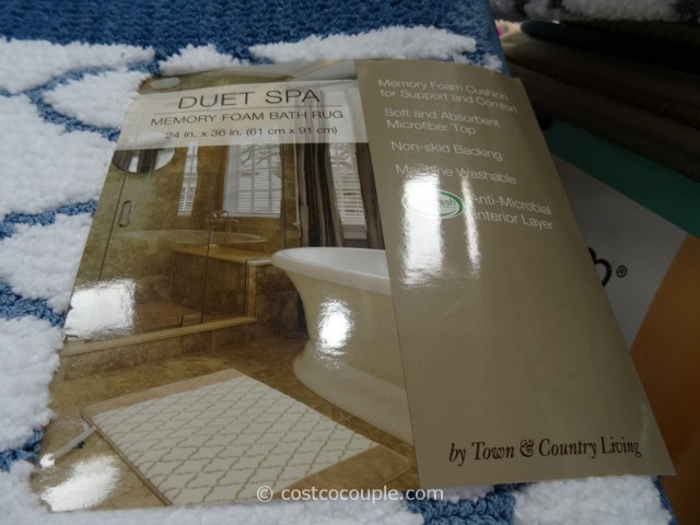 Town and Country Living Memory Foam Bath Rug Costco 1