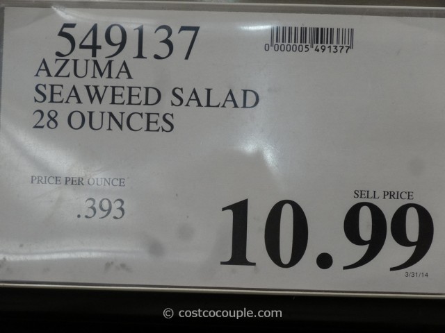 Azuma Seaweed Salad Costco 1