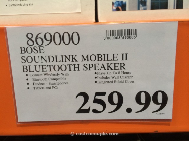 Bose Soundlink Mobile II Speaker Costco 2