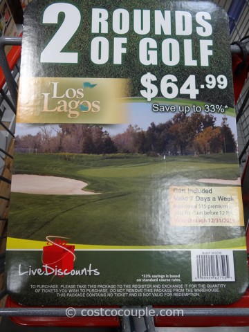Gift Card Los Lagos Golf Costco 1