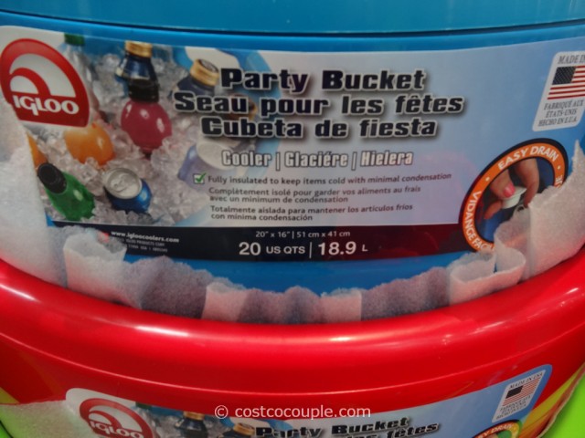 Igloo 20Qt Insulated Party Bucket Costco 4