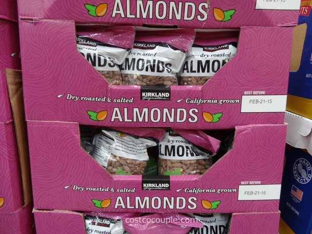 Kirkland Signature Dry Roasted Almonds Costco 1