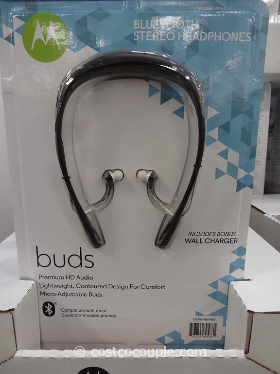 Motorola Buds HD Bluetooth Stereo Headset Costco 2