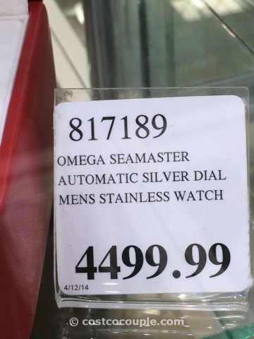 Omega Seamaster Silver Dial Costco 2