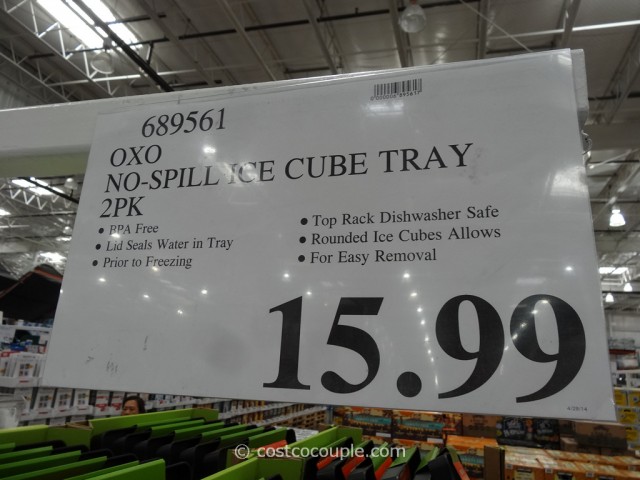 Oxo No-Spill Ice Cube Tray Costco 2