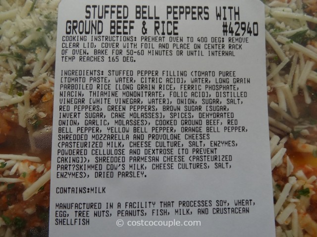 Stuffed Bell Peppers Costco 2