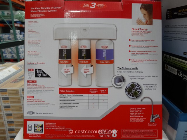 Dupont 3-stage Water Purification System Costco 6