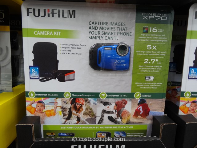 Fuji XP70 Weatherproof Camera Costco 5