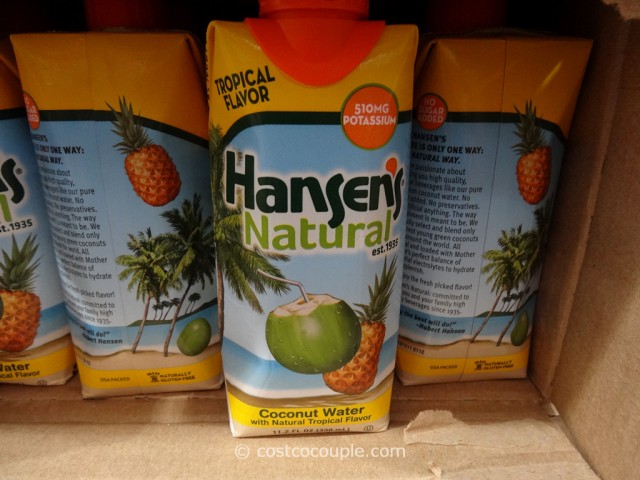 Hansens Natural Tropical Coconut Water Costco 3