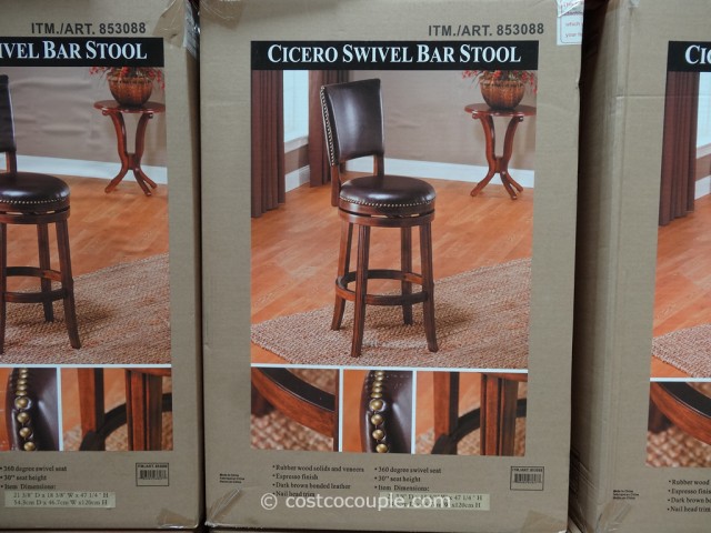 Hillsdale Furniture Cicero Swivel Barstool Costco 3