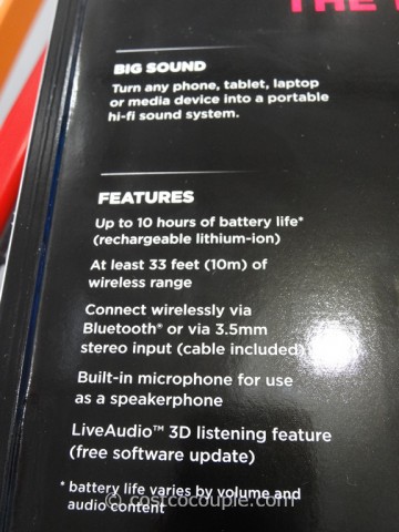 Jawbone Jambox Wireless Bluetooth Portable Speaker Costco 6
