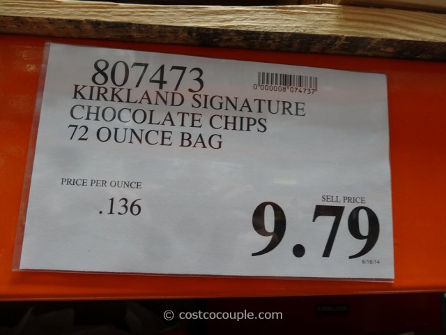 Kirkland Signature Semi Sweet Chocolate Chips Costco 1