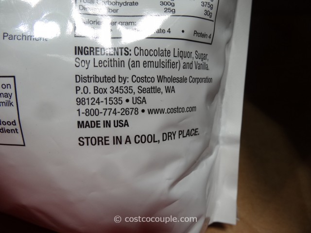 Kirkland Signature Semi Sweet Chocolate Chips Costco 2
