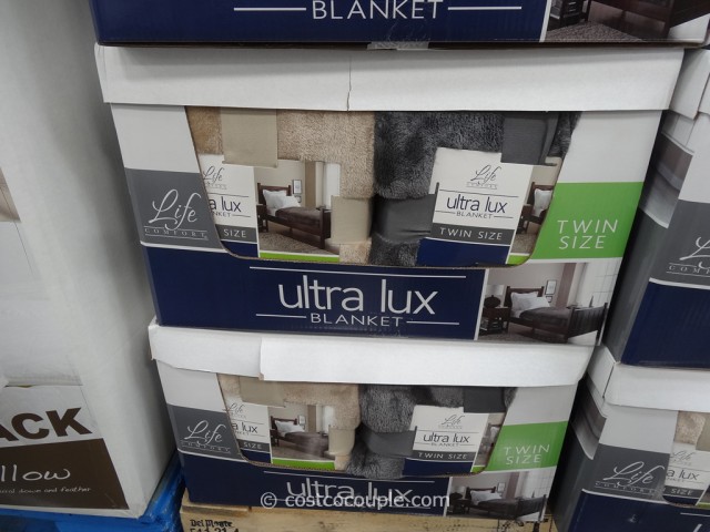 Life Comfort Ultra Lux Twin Size Blanket Costco 3