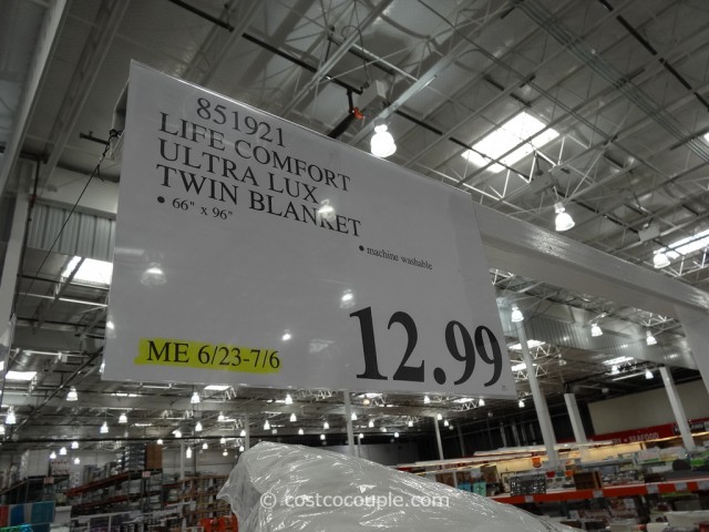 Life Comfort Ultra Lux Twin Size Blanket Costco 5