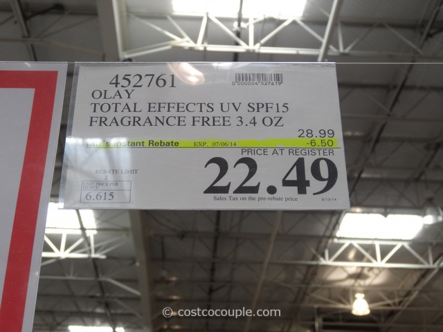 Olay Total Effects SPF 15 Costco 1