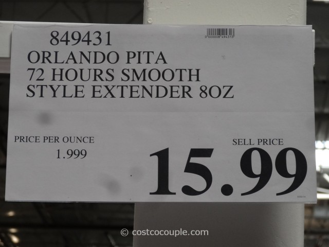 Orlando Pita 72 Hours Smooth Style Extender Costco 1