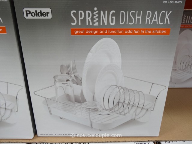 Polder Spring Dish Rack Costco 2