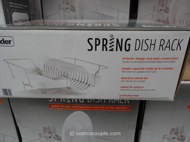 Polder Spring Dish Rack Costco 4