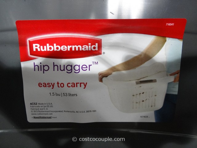 Rubbermaid Hip Hugger Laundry Basket Costco 2
