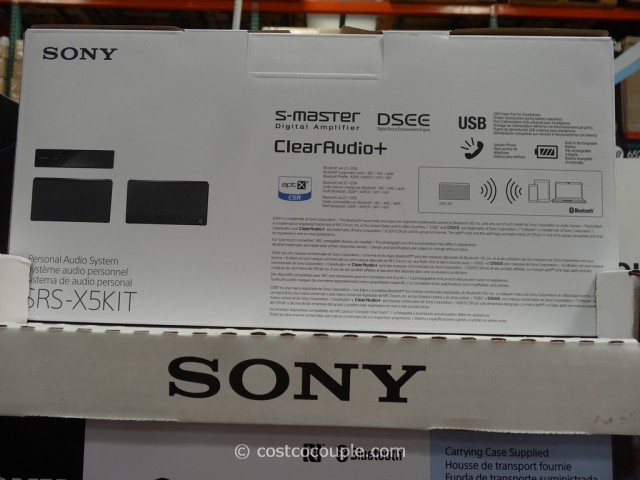 Sony X5 Portable Bluetooth Speaker Costco 3