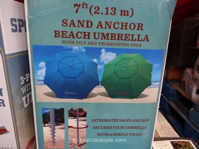 Tommy Bahama 7-Foor Round Beach Umbrella Costco 3