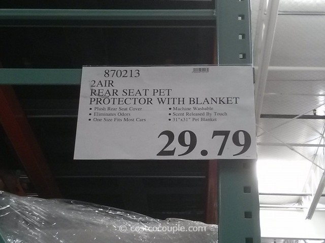 2Air Rear Set Pet Protector With Blanket Costco 1