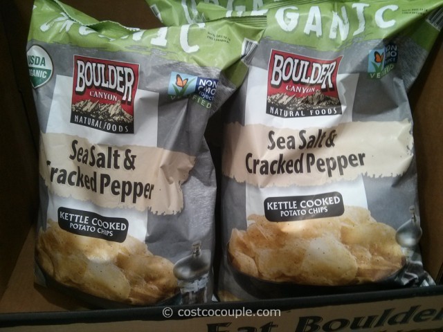 Boulder Canyon Organic Salt And Pepper Kettle Chips Costco 2
