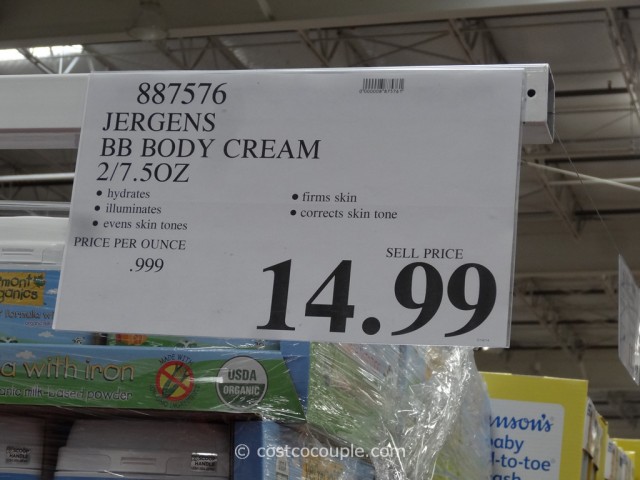 Jergens BB Body Cream Costco 1