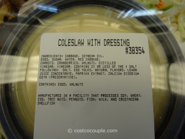 Kirkland Signature Coleslaw With Dressing Costco 2