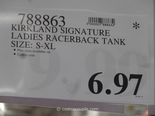 Kirkland Signature Ladies Racerback Tank Costco