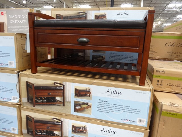 OSP Designs Kaine Entry Bench Costco 4