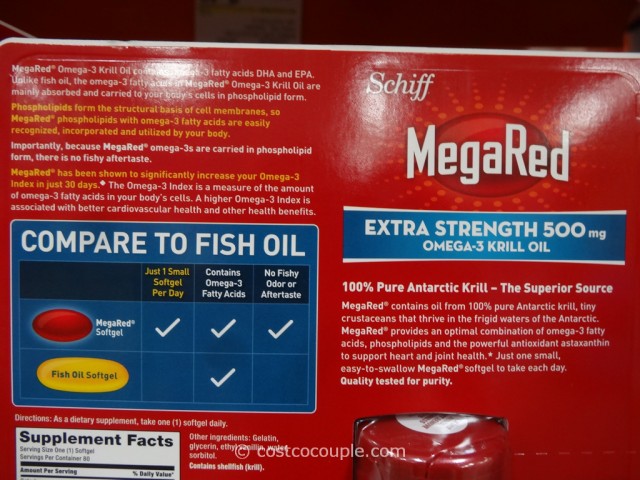 Schiff Mega Red Extra Strength Krill Oil Costco 3