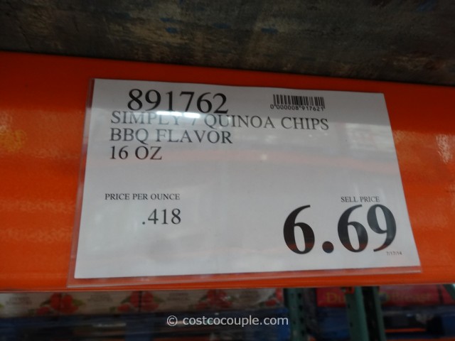 Simply Barbeque Quinoa Chips Costco 1