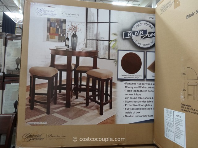 Universal Furniture Blair Counter Height Dining Set Costco 5