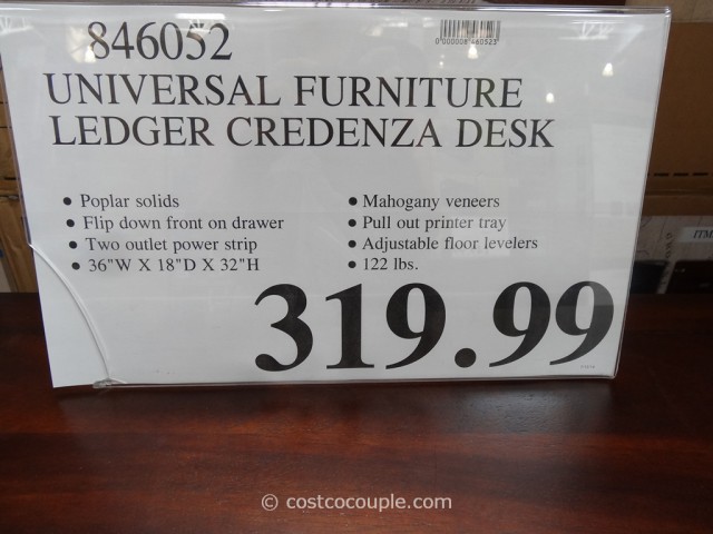 Universal Furniture Ledger Credenza Desk Costco 6