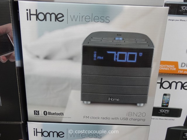 iHome Bluetooth Alarm Clock Costco 4